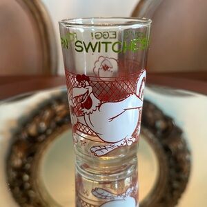 Foghorn Switches Henry’s Egg! Looney Tunes Warner Bros Collectible Jelly Glass